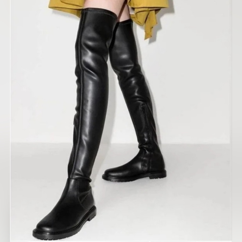 Staud long leather boot